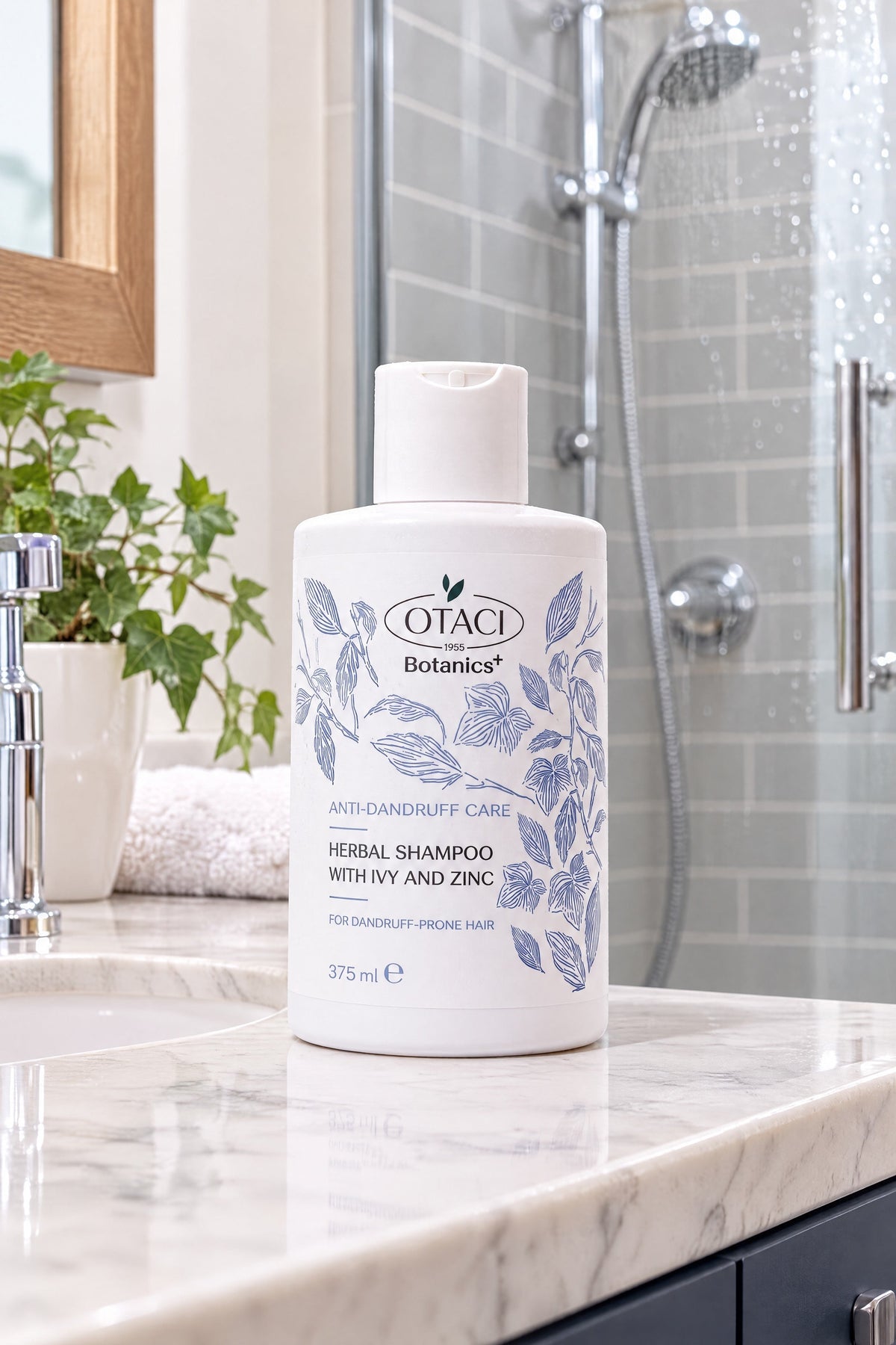 OTACI Botanics+ Flake Reducer Shampoo with Ivy & Zinc - 375 mL - Klearus