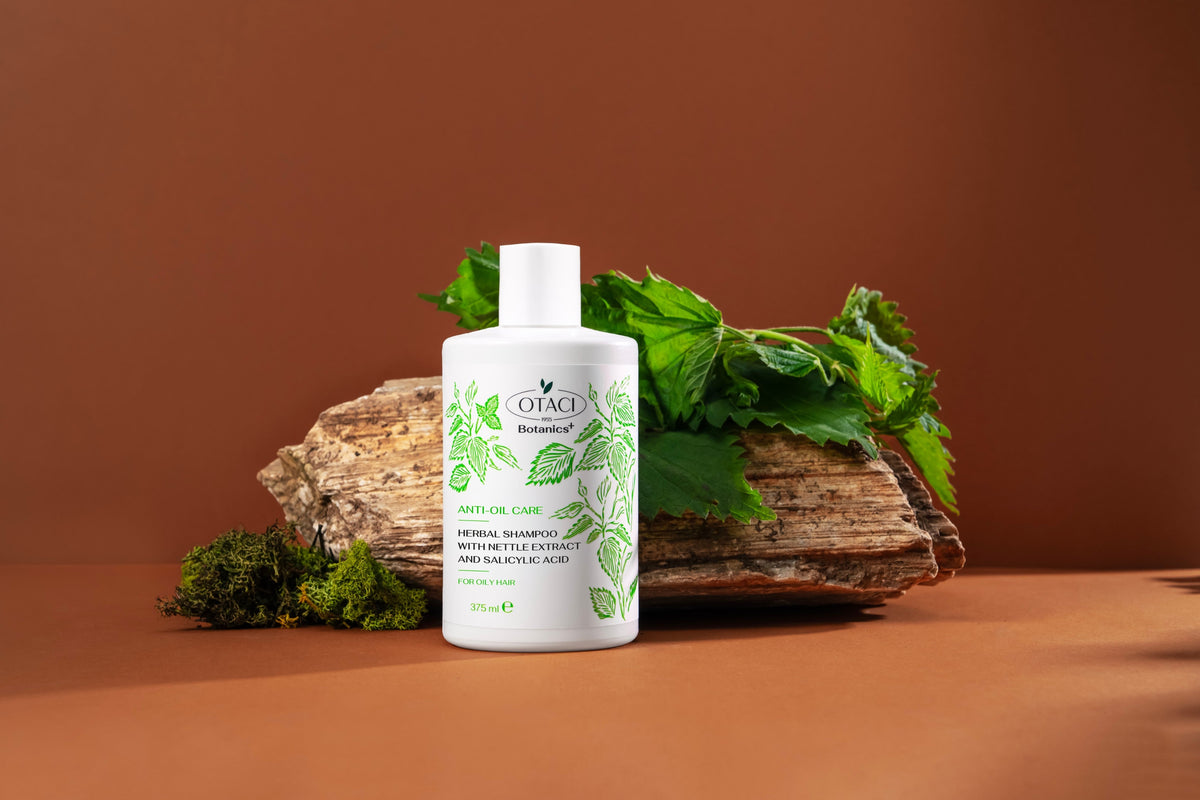OTACI Botanics+ Oil Control Shampoo with Nettle & Salicylic Acid - 375 mL - Klearus