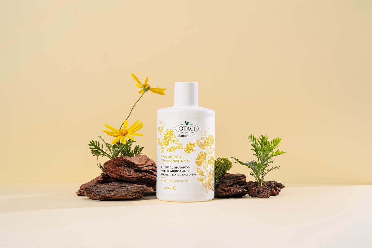 OTACI Botanics+ Volumizing & Thickening Shampoo with Arnica & Plant-Based Keratin - 375 mL - Klearus