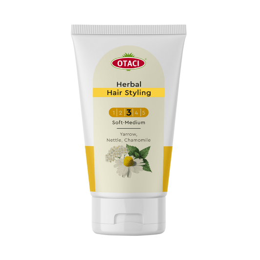 Otaci | Herbal Hair Styling Gel – Soft to Medium Hold with Yarrow, Nettle & Chamomile - Klearus