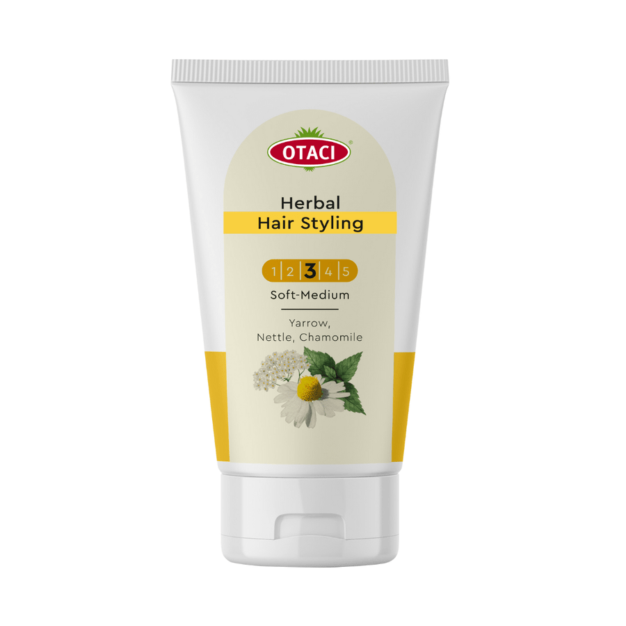 Otaci | Herbal Hair Styling Gel – Soft to Medium Hold with Yarrow, Nettle & Chamomile - Klearus
