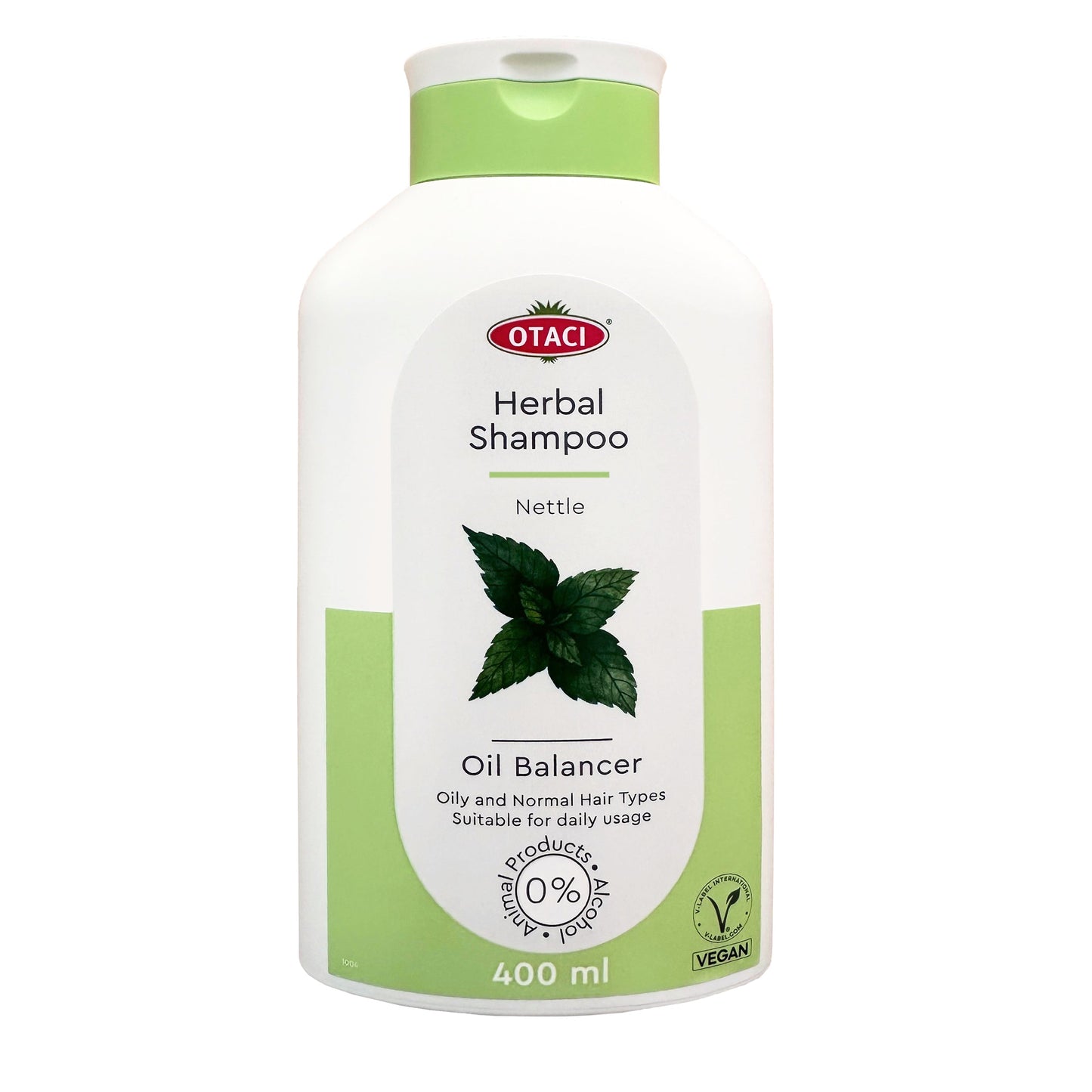 Otaci Oil Balancing Nettle Shampoo - Deep Cleansing for Oily Hair, Vegan & Cruelty-Free 13.5 oz - Klearus