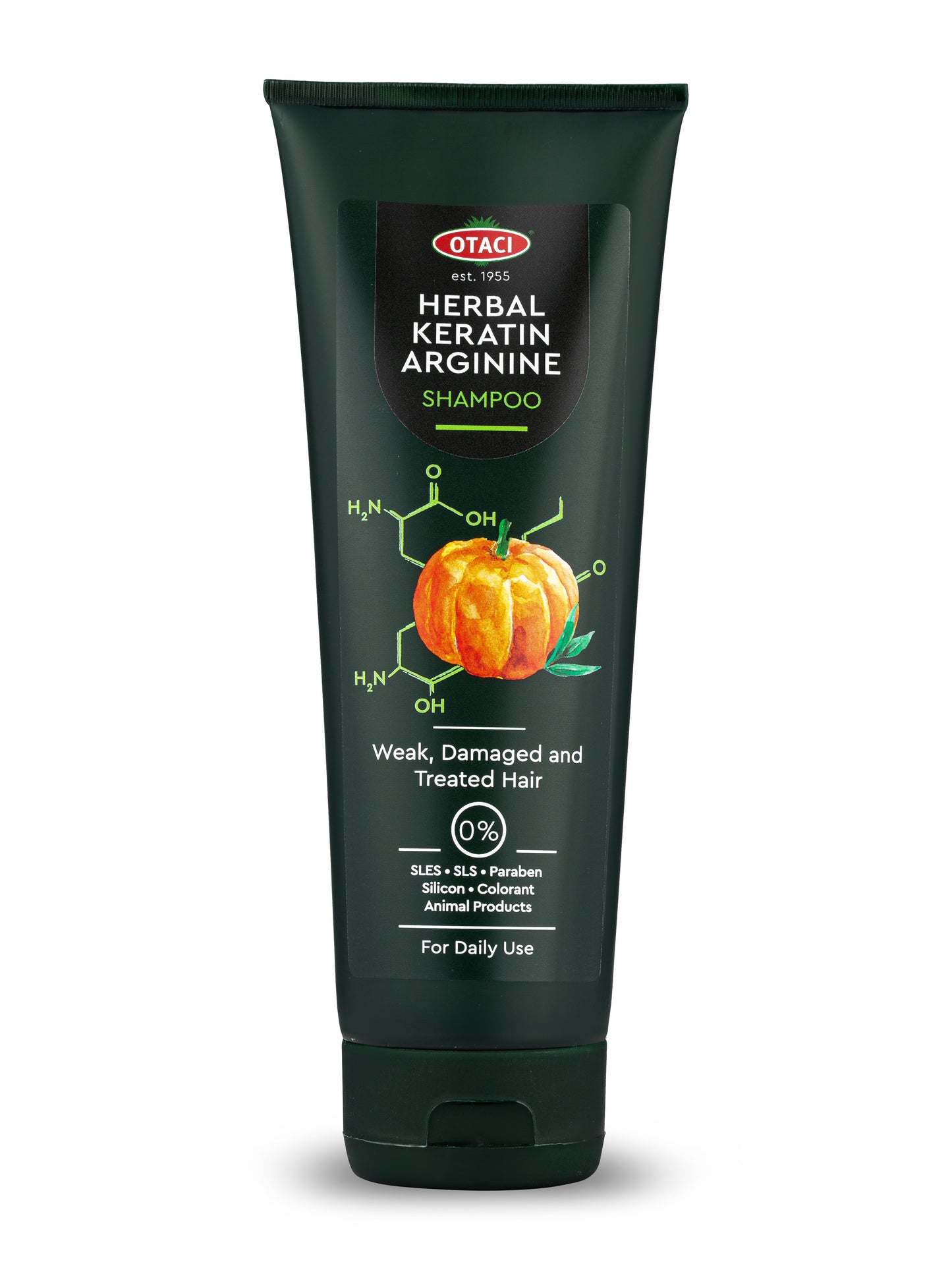 OTACI Herbal Pumpkin Keratin Arginine Shampoo